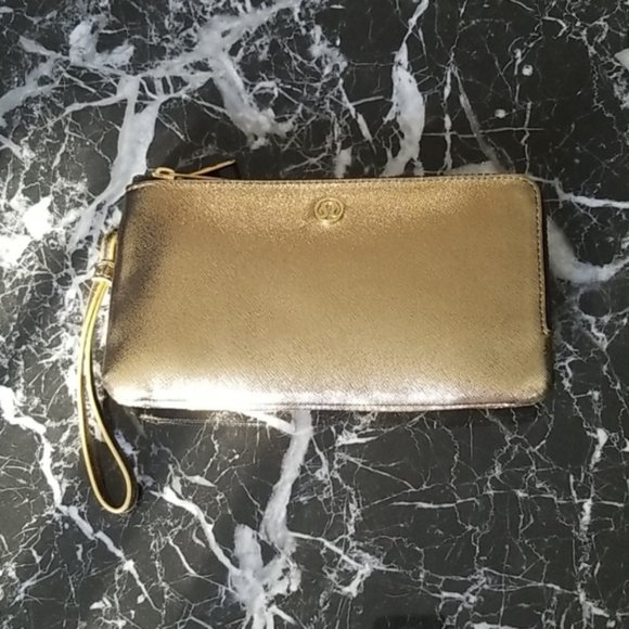 Lululemon Limited Edition Holiday Gold Wallet